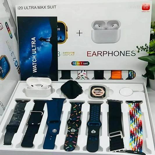 I20 Ultra Smart Watch With Airpods Pro 2