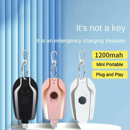 Keychain Portable Charger,Power Bank